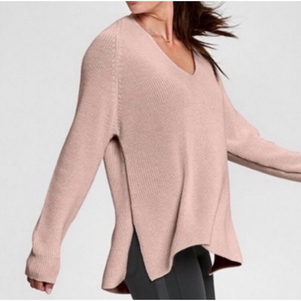 Athleta Switchback Pullover Sweater, Extra Fine M… - image 1